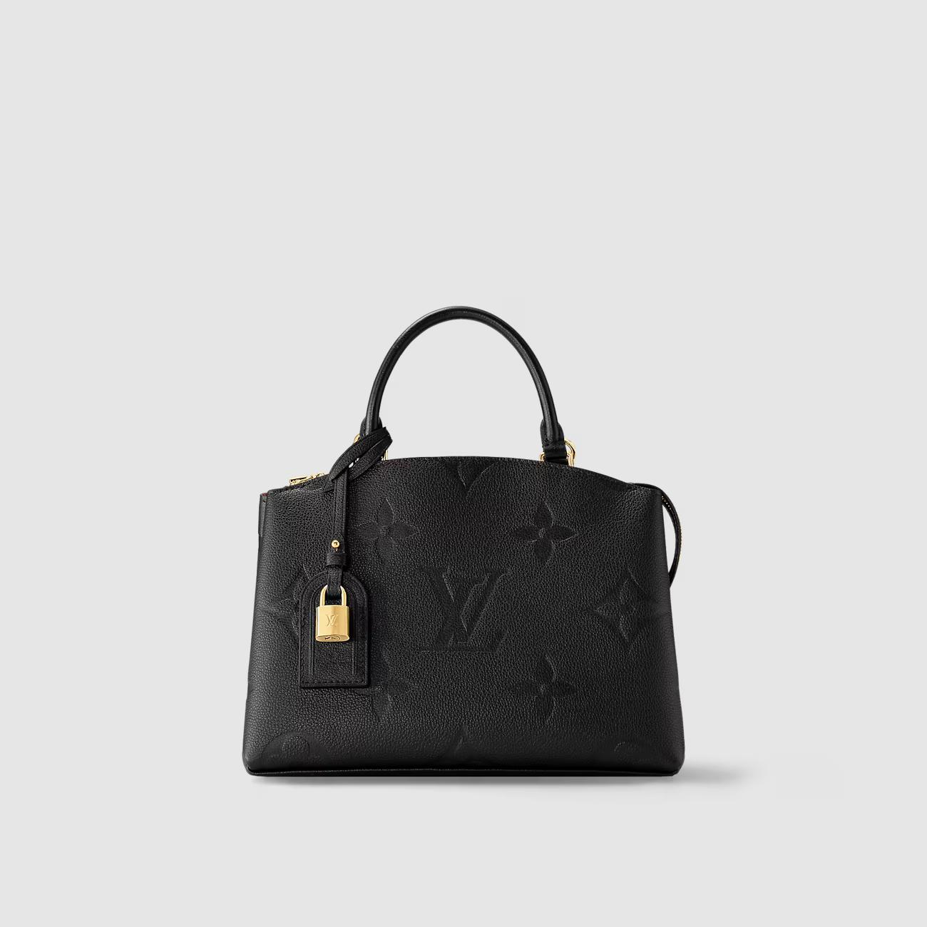 Túi Louis Vuitton Petit Palais Nữ Monogram Empreinte Đen